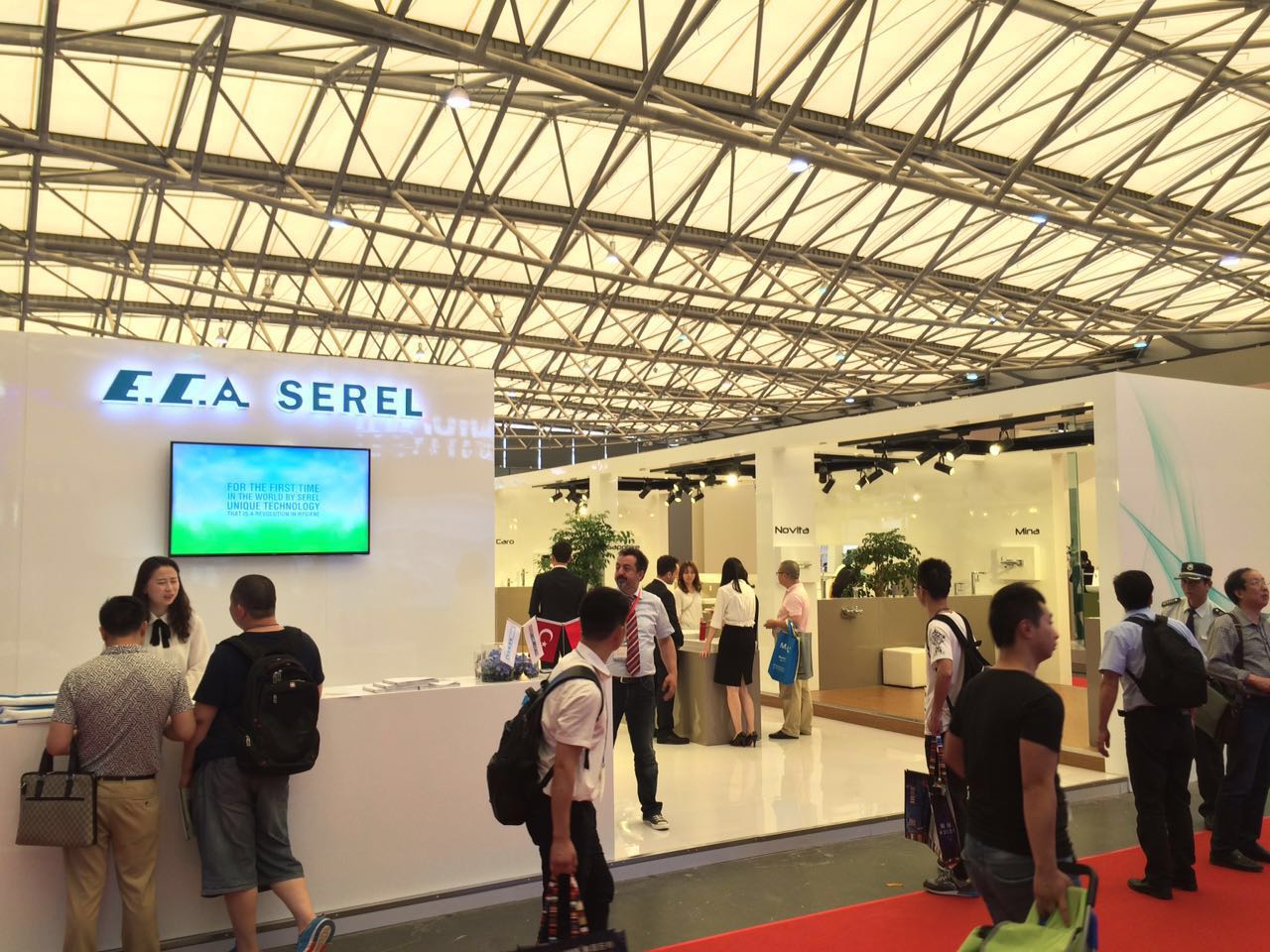 E.C.A. SEREL is in KBC Shanghai 2016 Fair for the first time